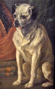 William Hogarth Pug oil painting